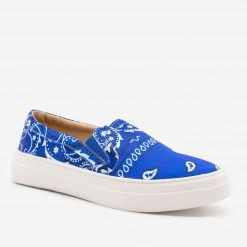 Mata Newest Arrivals Bandana Platform Print Sneakers