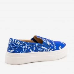 Mata Newest Arrivals Bandana Platform Print Sneakers