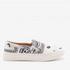 Mata Newest Arrivals Bandana Platform Print Sneakers