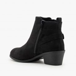 Forever Basic Buckled Fall Booties