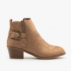 Forever Basic Buckled Fall Booties
