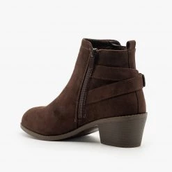 Forever Basic Buckled Fall Booties