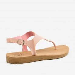Qupid Shoes Basic Comfy Summer Sandals 14 Qupid Shoes Basic Comfy Summer Sandals