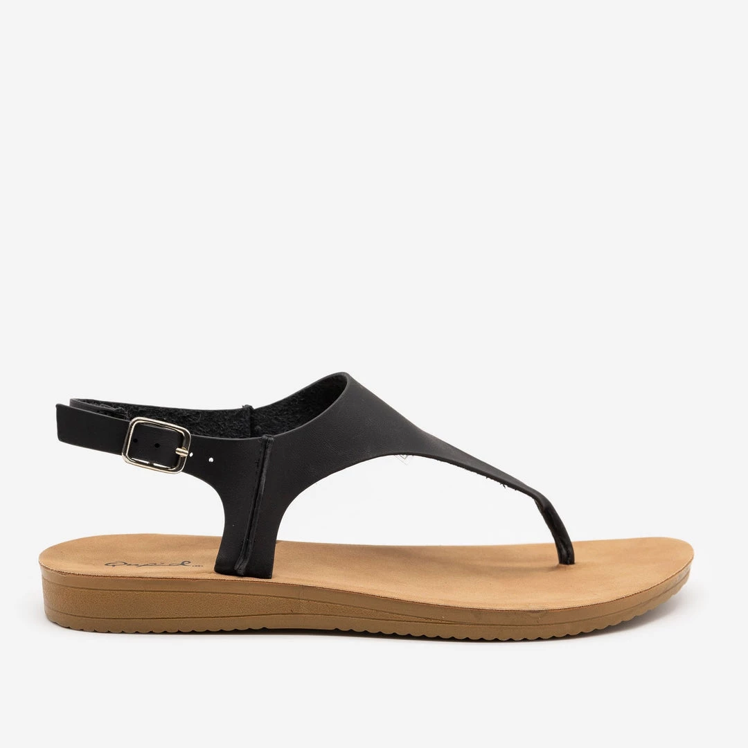 Qupid Shoes Basic Comfy Summer Sandals 7 Qupid Shoes Basic Comfy Summer Sandals