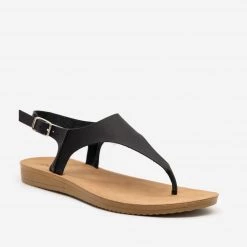 Qupid Shoes Basic Comfy Summer Sandals 16 Qupid Shoes Basic Comfy Summer Sandals