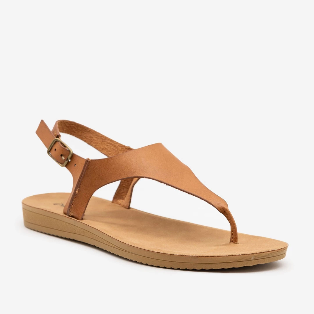 Qupid Shoes Basic Comfy Summer Sandals 2 Qupid Shoes Basic Comfy Summer Sandals