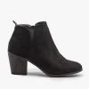 Shoetopia Basic Faux Suede Booties FINAL SALE Newest Arrivals