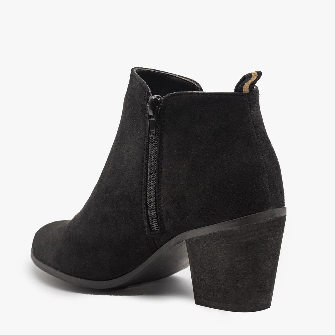 Shoetopia Basic Faux Suede Booties FINAL SALE Newest Arrivals 2 Shoetopia Basic Faux Suede Booties FINAL SALE Newest Arrivals