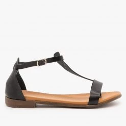 Forever Basic T-Strap Sandals Newest Arrivals