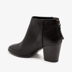 Qupid Shoes Newest Arrivals Basic Zippered Booties FINAL SALE