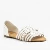 Qupid Shoes Basket Weave Flats