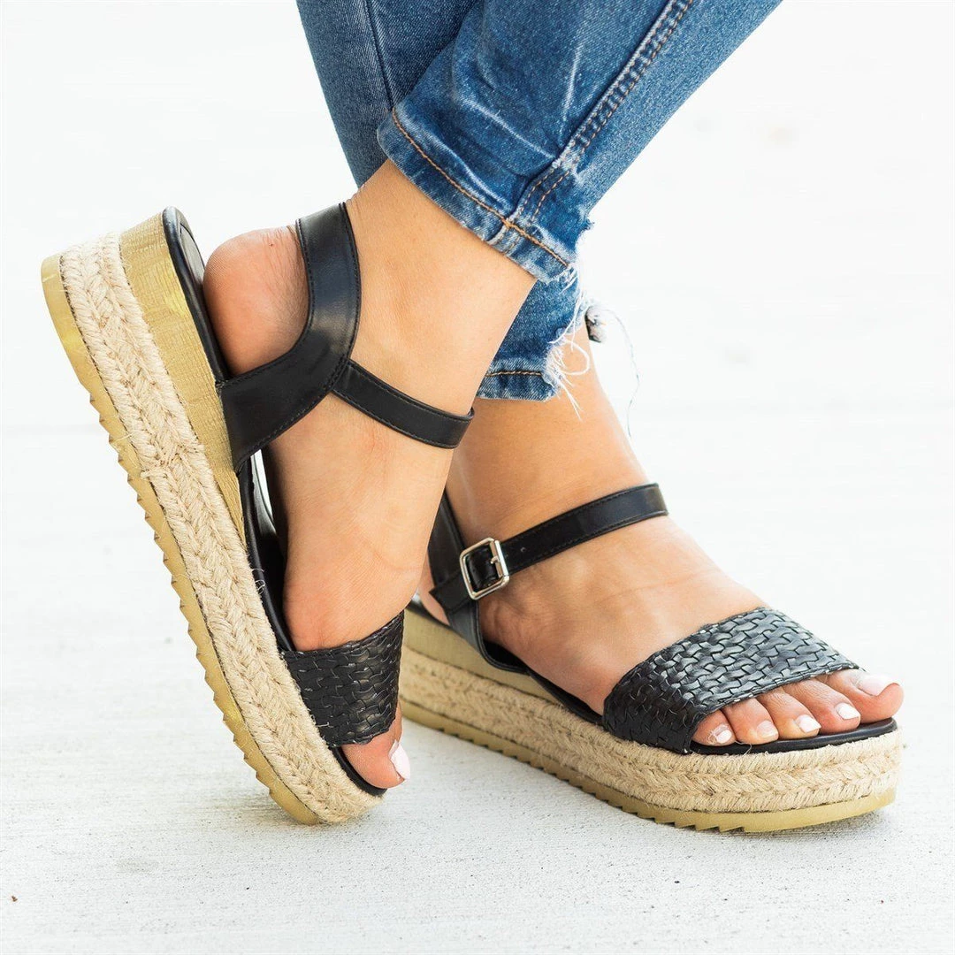 Nature Breeze Basketweave Espadrille Flatform Sandals Newest Arrivals 2 Nature Breeze Basketweave Espadrille Flatform Sandals Newest Arrivals