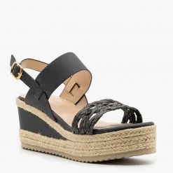 Nature Breeze Basketweave Espadrille Wedges Newest Arrivals
