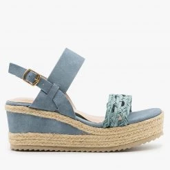 Nature Breeze Basketweave Espadrille Wedges Newest Arrivals