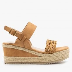 Nature Breeze Basketweave Espadrille Wedges Newest Arrivals