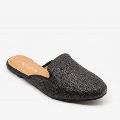 Weeboo Basketweave Slip On Mules