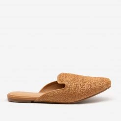 Weeboo Basketweave Slip On Mules