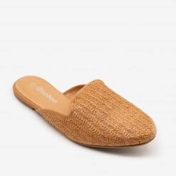 Weeboo Basketweave Slip On Mules