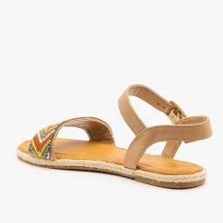 Bamboo Shoes Beaded Espadrille Sandals