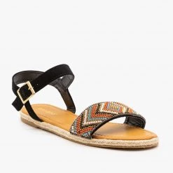 Bamboo Shoes Beaded Espadrille Sandals 9 Bamboo Shoes Beaded Espadrille Sandals