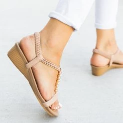 Mixx Shoes Newest Arrivals Beaded Strap Sandals