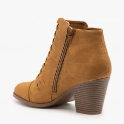 Soda Shoes Beautiful Basketweave Booties