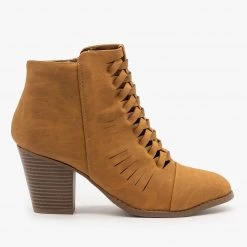 Soda Shoes Beautiful Basketweave Booties