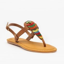 Bamboo Shoes Beautiful Beaded Thong Sandals Newest Arrivals