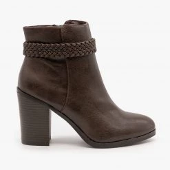 Bamboo Shoes Newest Arrivals Beautiful Belted Ankle Booties FINAL SALE