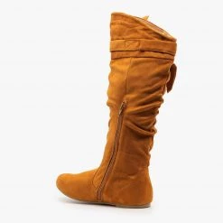 Wild Diva Shoes Beautiful Knotted Boots