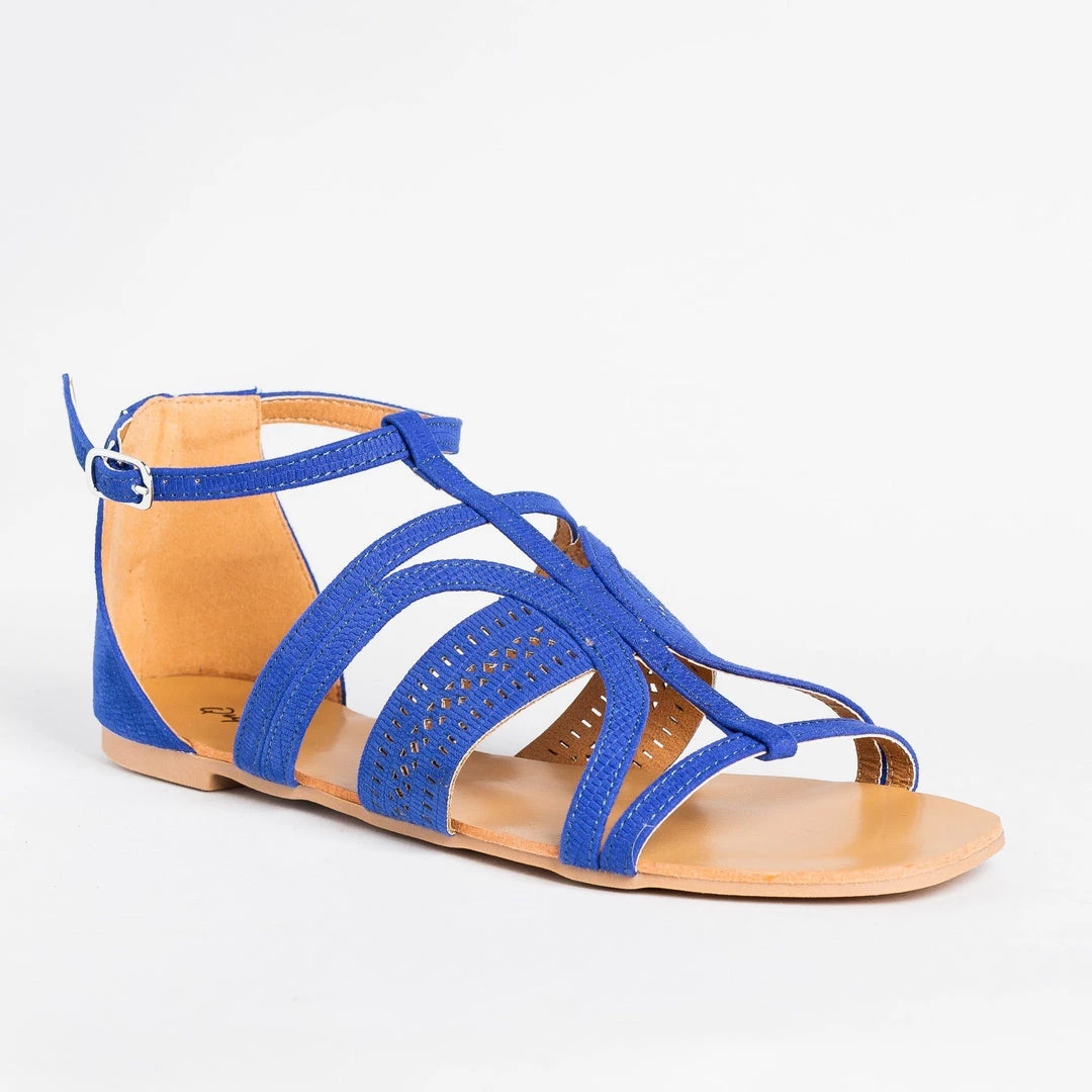 Qupid Shoes Newest Arrivals Beautiful Laser Cut Fashion Sandals 2 Qupid Shoes Newest Arrivals Beautiful Laser Cut Fashion Sandals