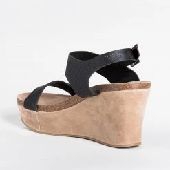 Yoki Beautiful Pinhole Platform Wedges Newest Arrivals