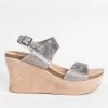Yoki Beautiful Pinhole Platform Wedges Newest Arrivals
