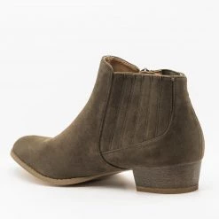 AMS Shoes Newest Arrivals Beautiful Pointed Toe Chelsea Boots