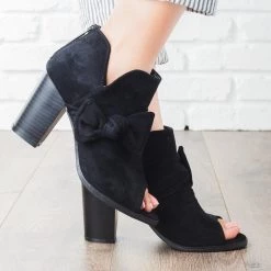 Nature Breeze Beautiful Side Bow Bootie Newest Arrivals 13 Nature Breeze Beautiful Side Bow Bootie Newest Arrivals