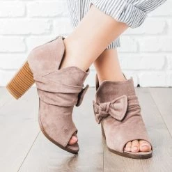 Nature Breeze Beautiful Side Bow Bootie Newest Arrivals 15 Nature Breeze Beautiful Side Bow Bootie Newest Arrivals