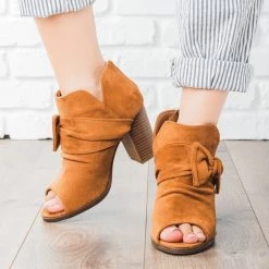 Nature Breeze Beautiful Side Bow Bootie Newest Arrivals 18 Nature Breeze Beautiful Side Bow Bootie Newest Arrivals