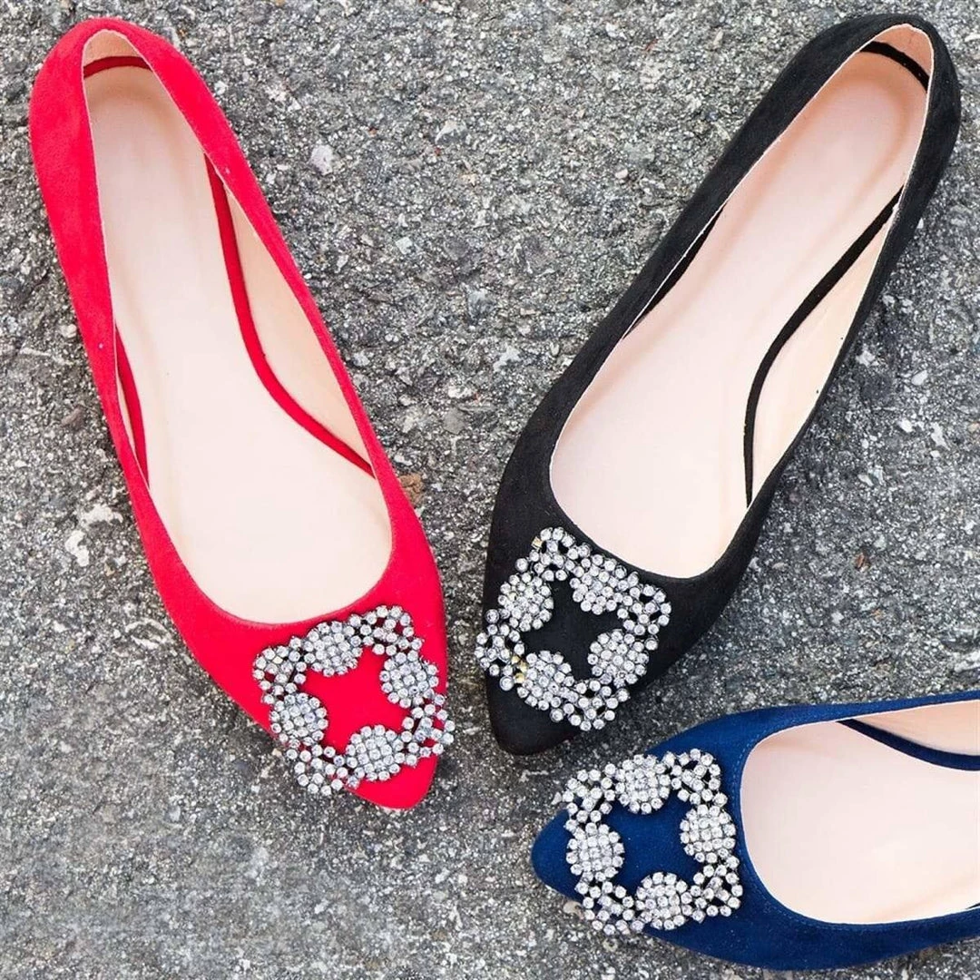 Bamboo Shoes Bedazzled Brooch Ballet Flats FINAL SALE Newest Arrivals 7 Bamboo Shoes Bedazzled Brooch Ballet Flats FINAL SALE Newest Arrivals