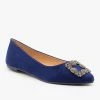 Bamboo Shoes Bedazzled Brooch Ballet Flats FINAL SALE Newest Arrivals