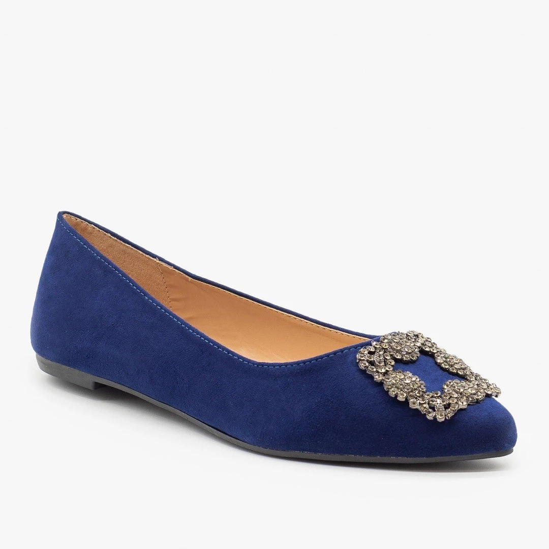 Bamboo Shoes Bedazzled Brooch Ballet Flats FINAL SALE Newest Arrivals 1 Bamboo Shoes Bedazzled Brooch Ballet Flats FINAL SALE Newest Arrivals