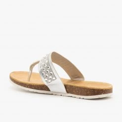 Soda Shoes Bedazzled Cork Sandals 13 Soda Shoes Bedazzled Cork Sandals