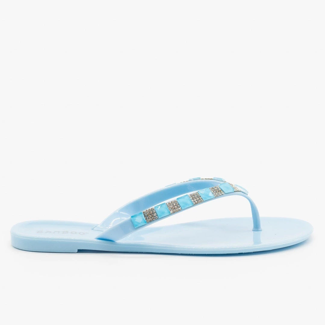 Bamboo Shoes Bedazzled Jelly Flip Flops Newest Arrivals 4 Bamboo Shoes Bedazzled Jelly Flip Flops Newest Arrivals