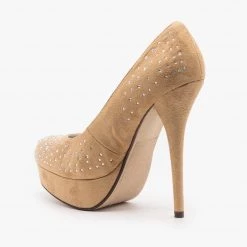 Delicious Shoes Bedazzled Platform Stilettos Newest Arrivals
