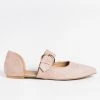 Yoki Belt Buckle D'Orsay Flats