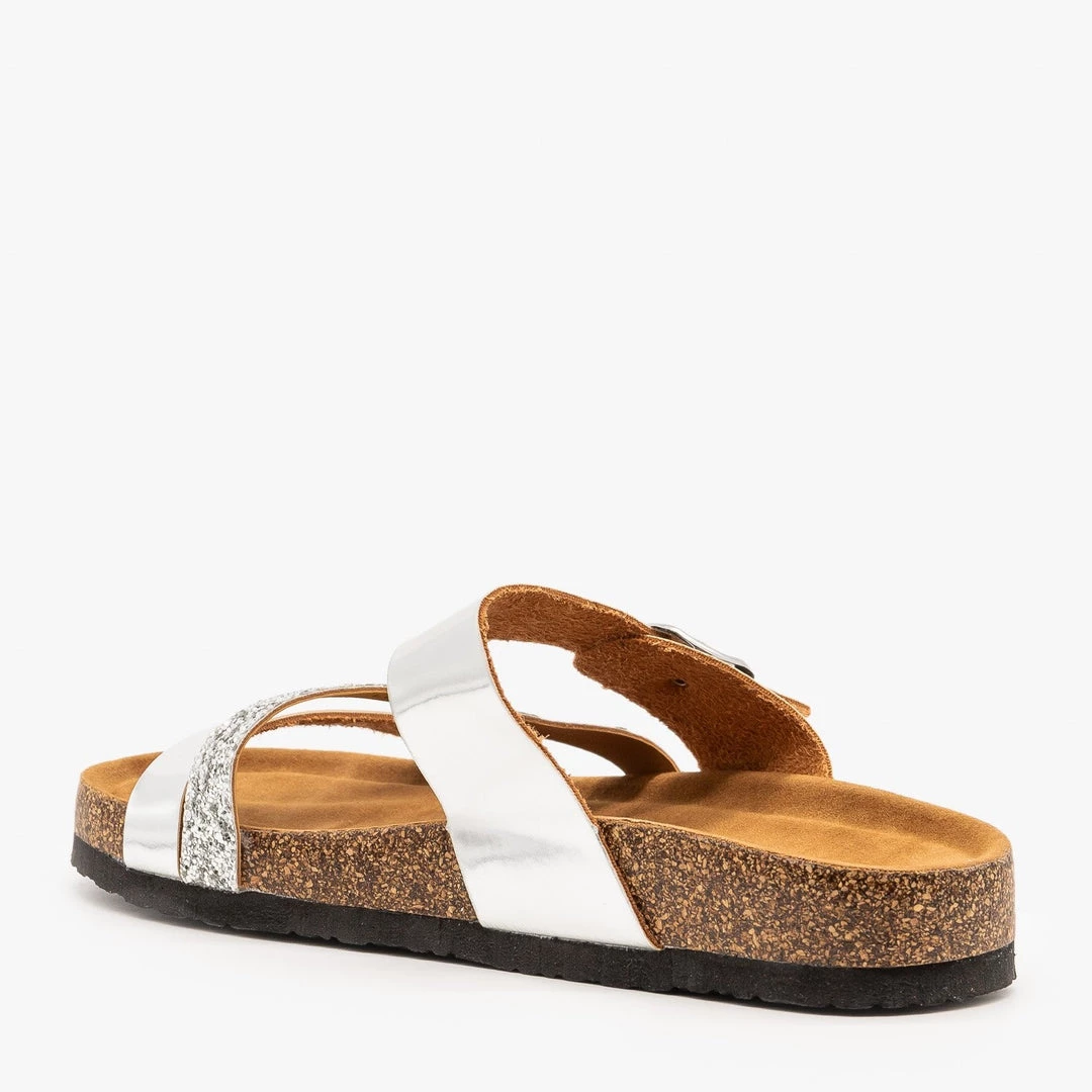 Refresh Newest Arrivals Belt Buckle Glitter Sandals 6 Refresh Newest Arrivals Belt Buckle Glitter Sandals