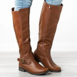 Refresh Belt Buckle Riding Boots 6 Refresh Belt Buckle Riding Boots