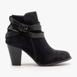 Mi.im Newest Arrivals Belt Wrapped Ankle Booties