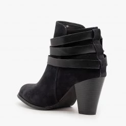 Mi.im Newest Arrivals Belt Wrapped Ankle Booties