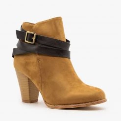 Mi.im Newest Arrivals Belt Wrapped Ankle Booties