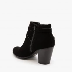 Soda Shoes Belted Ankle Booties